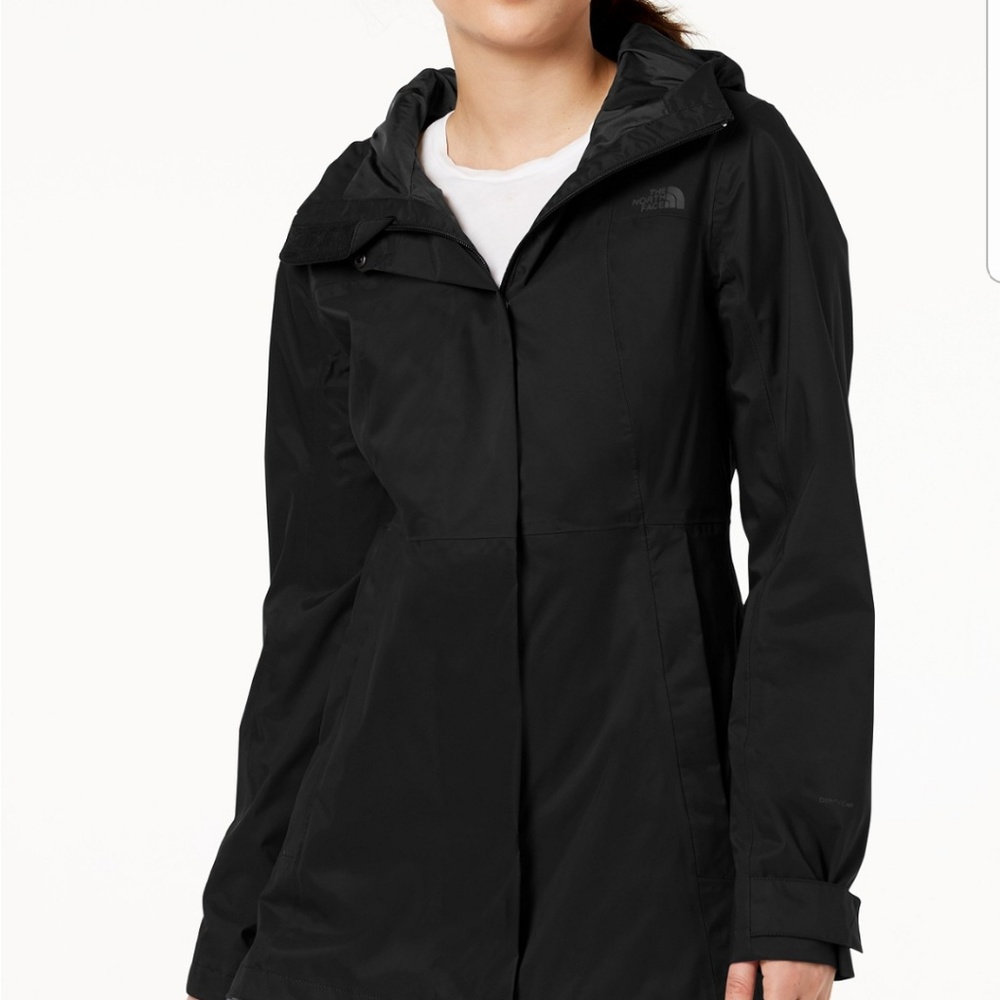 The North Face rain jacket